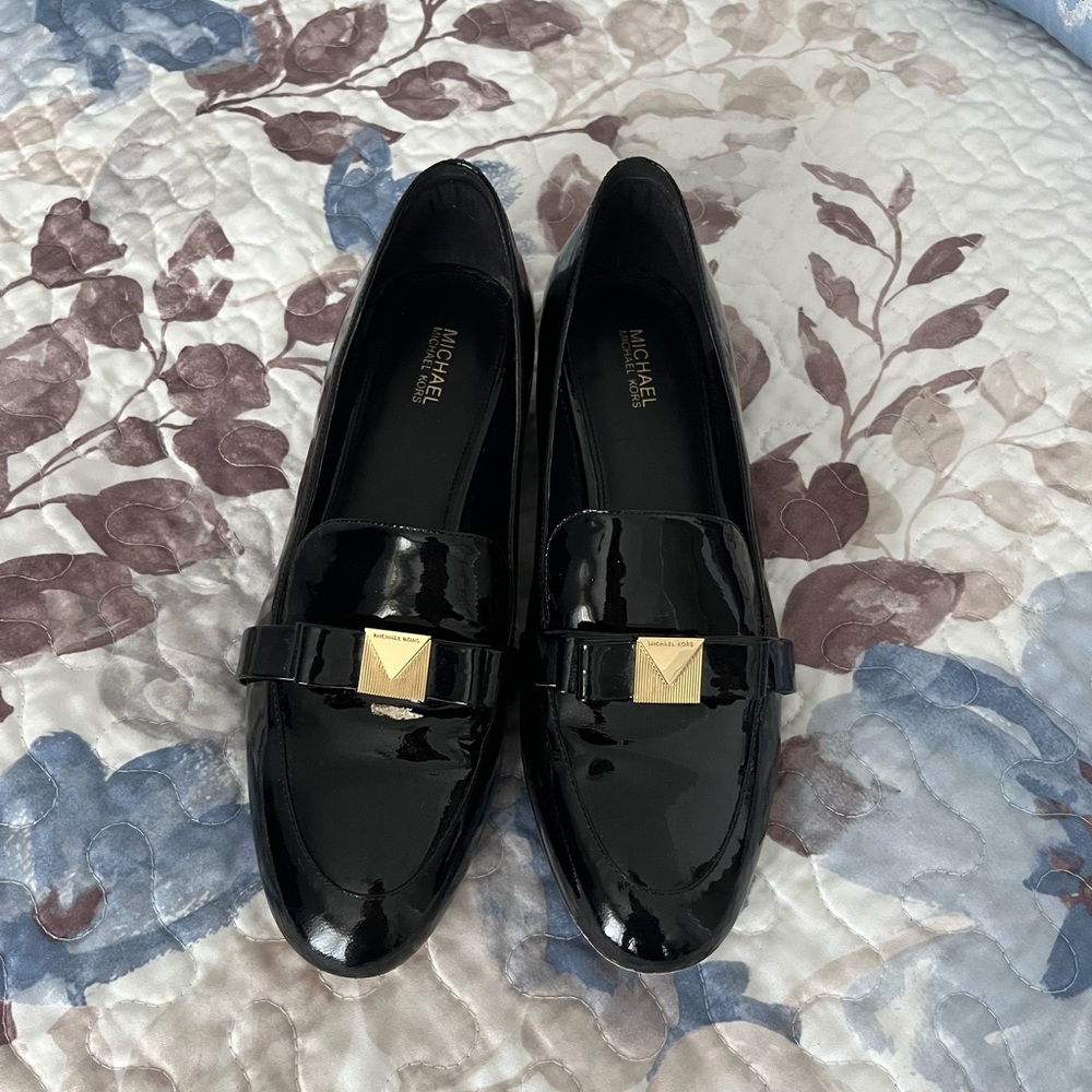 Michael Kors Black Loafers
